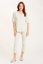 Jetter Crop Legging - Murmur Pigment by XCVI — alternate view