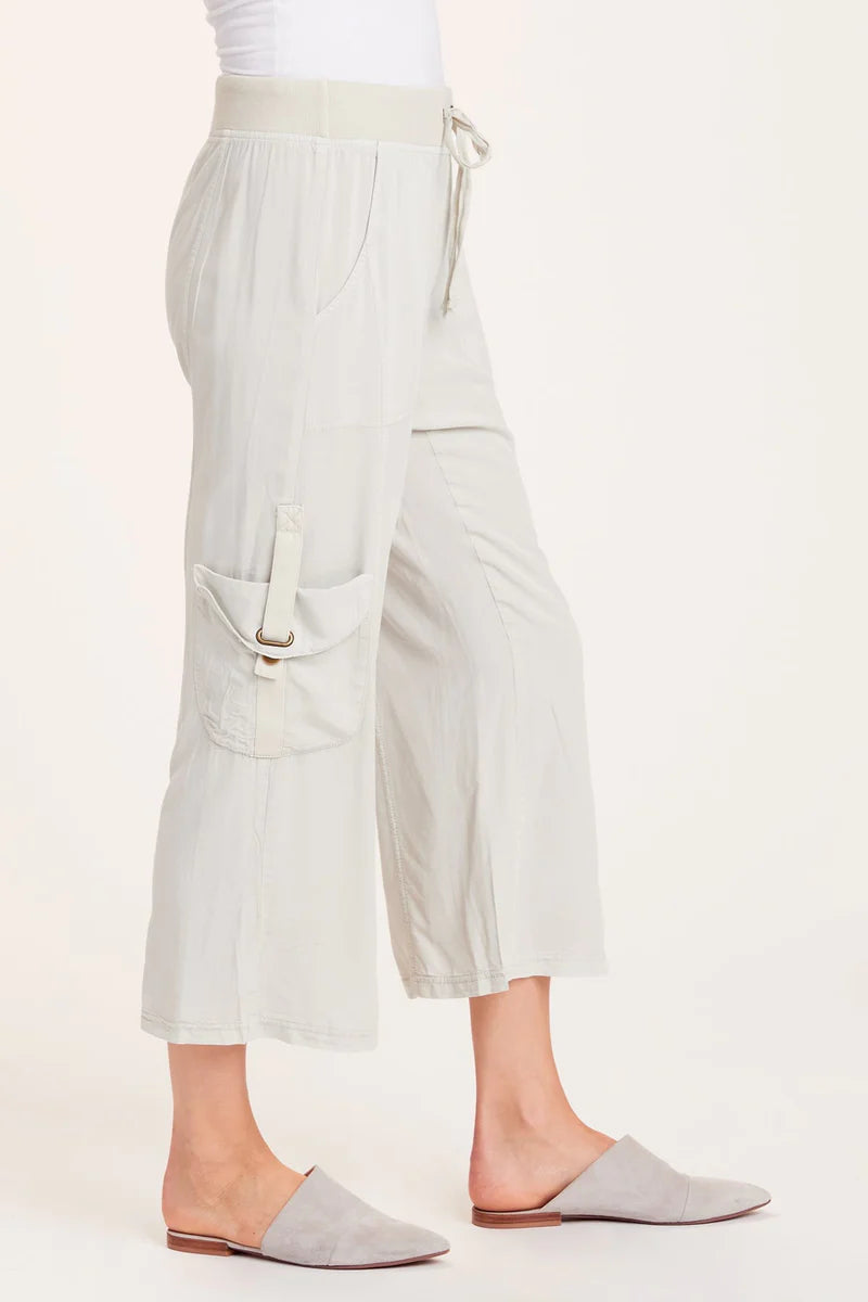 Mazu Gaucho Pant - Murmur Pigment by XCVI — alternate view