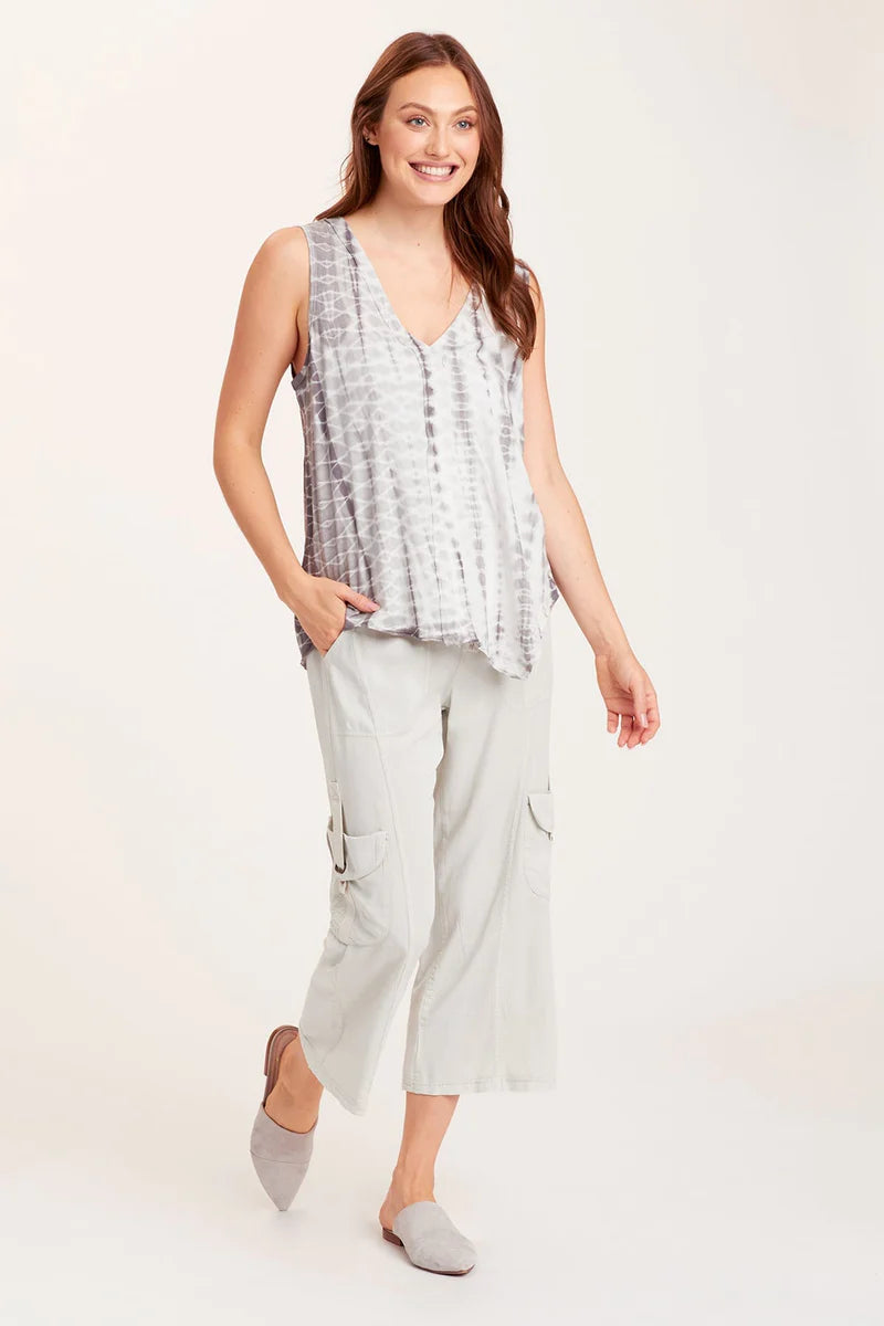 Mazu Gaucho Pant - Murmur Pigment by XCVI — view 4