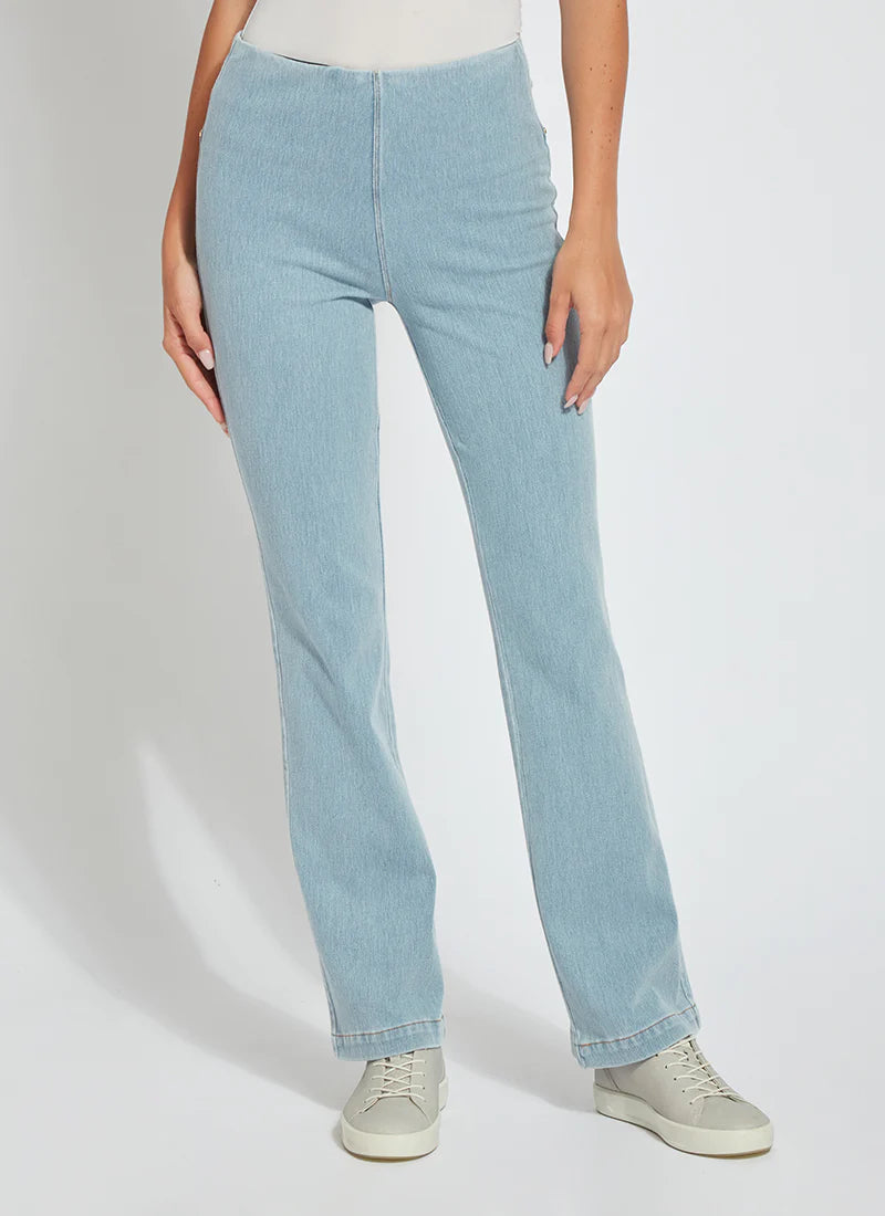 Baby Bootcut Denim - Bleached Blue by Lysse | 25 South Boutiques