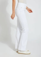 Baby Bootcut Denim - White by Lysse — view 3