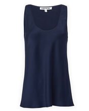 Rachel Satin Tank - Royal by Elizabeth & James — view 3