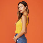 Mohair Tank - Sunshine by Monrow — alternate view