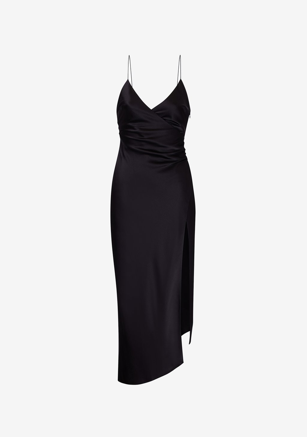 Emma Silk Dress - Black by SER.O.YA — view 6