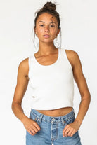 Blondie Tank - White by perfectwhitetee | 25 South Boutiques