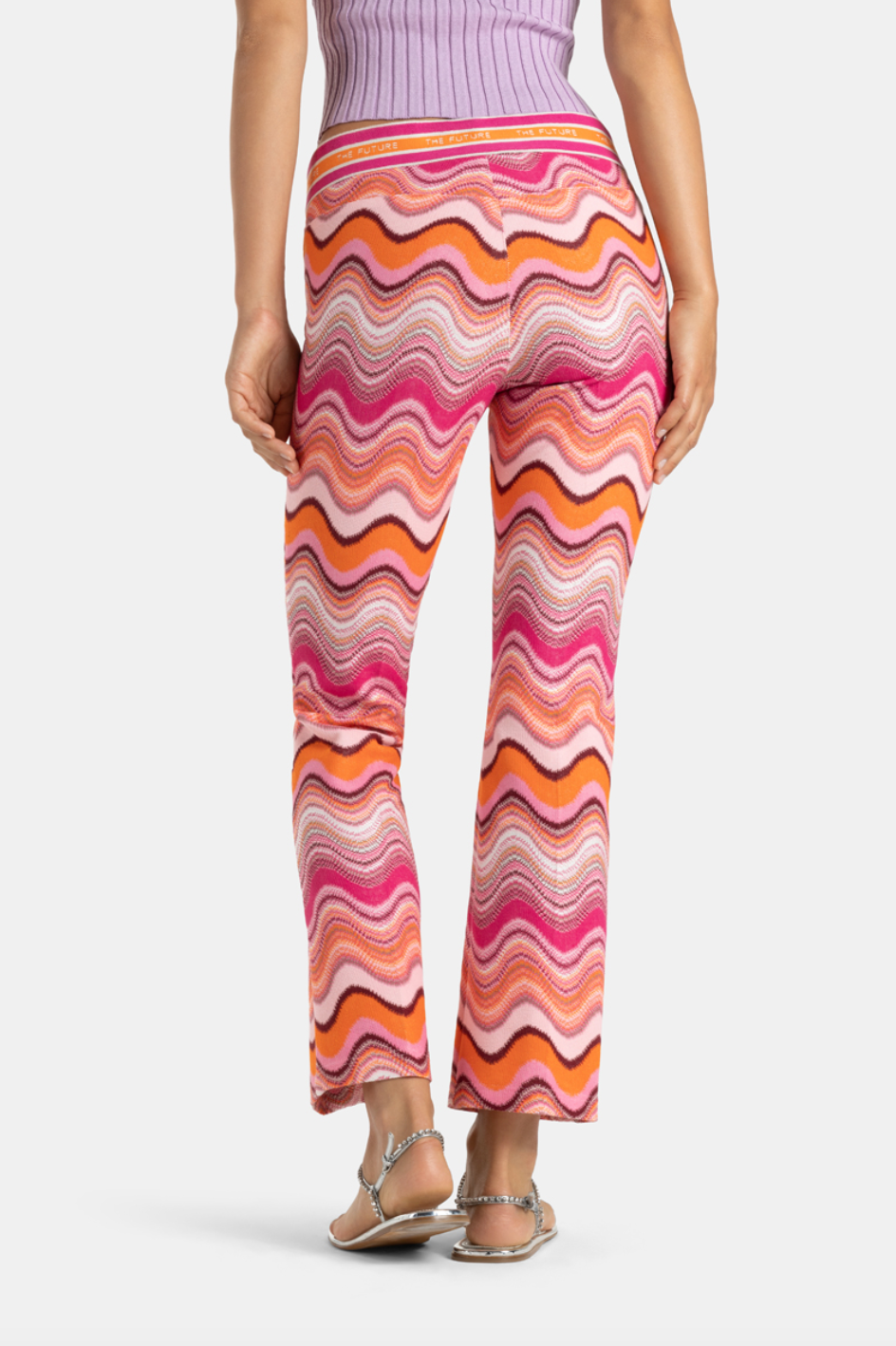 Ranee Easy Kick Pant - Pink Orange by Cambio — view 3