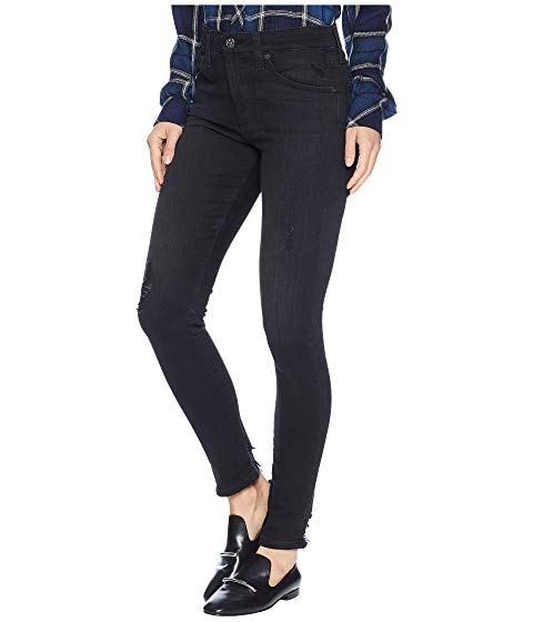 The Farrah Skinny Ankle - 3 Years Black Cafe by Adriano Goldschmied AG — alternate view