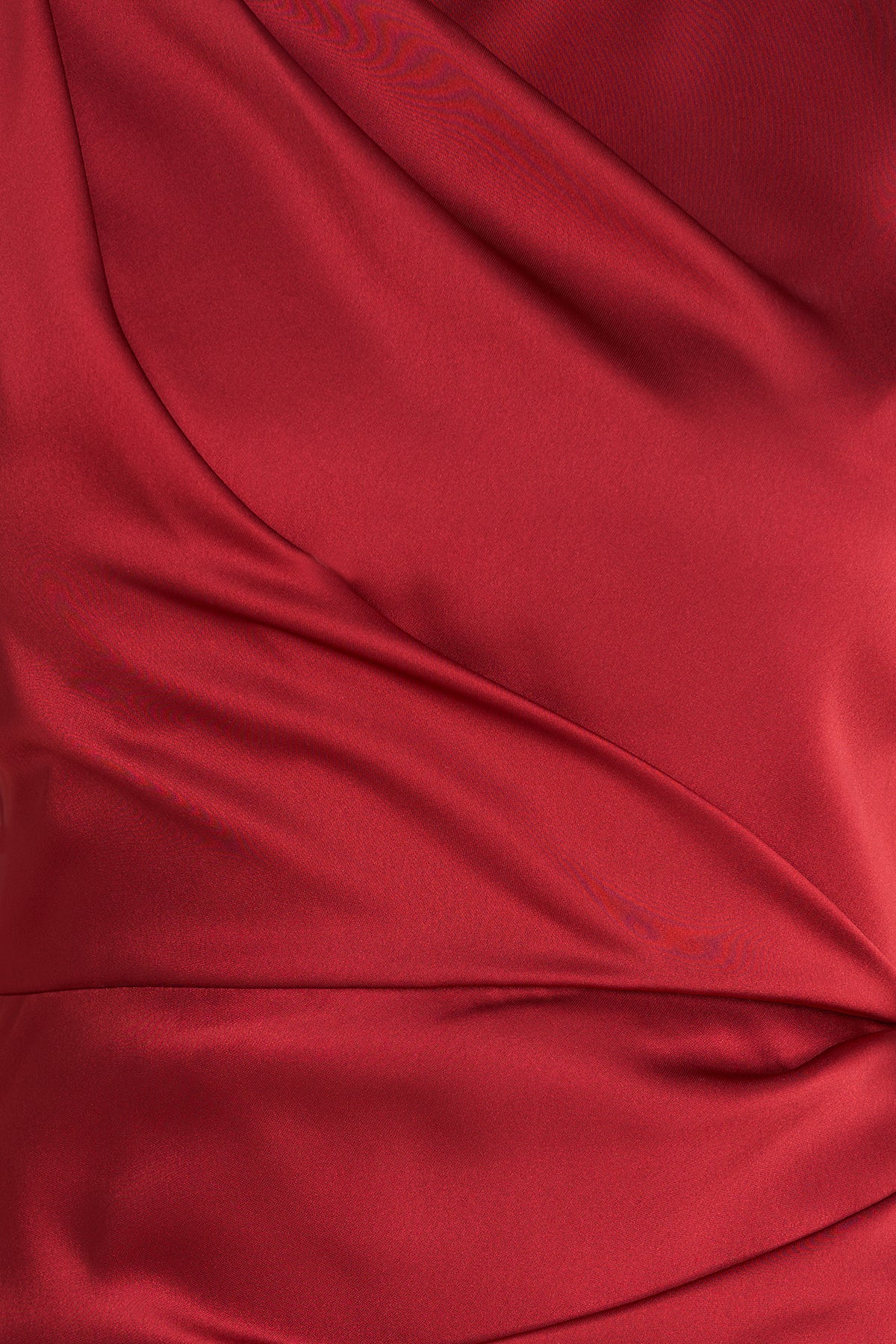 Uma Draped Dress - Crimson by Theia — view 4
