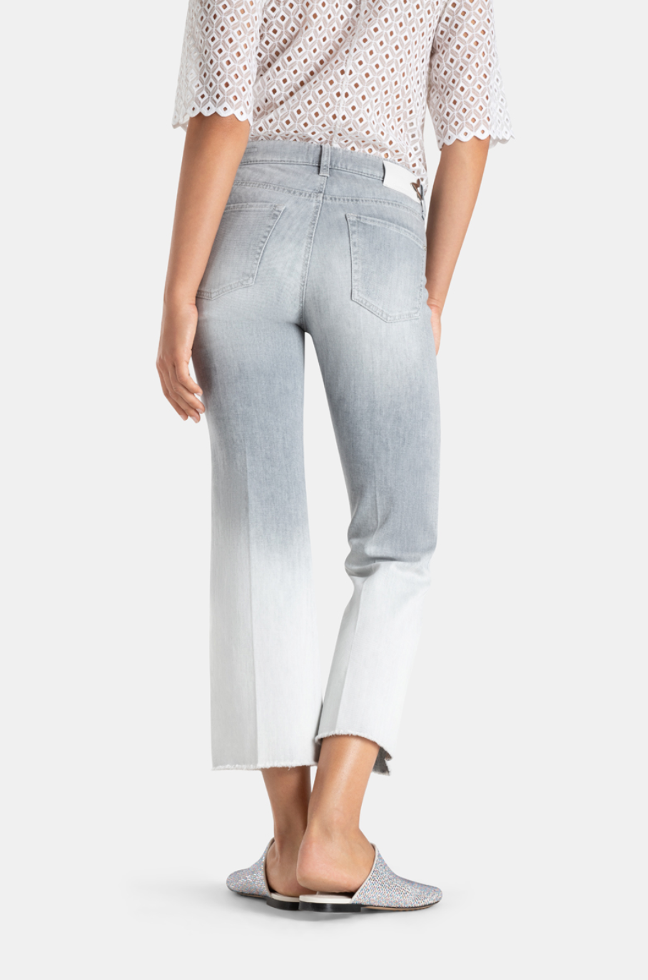 Francesca Bootcut Jeans - Summer Ombre by Cambio — view 3