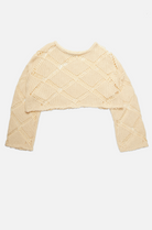 Alula Crop Sweater - Butter by Deluc — view 3