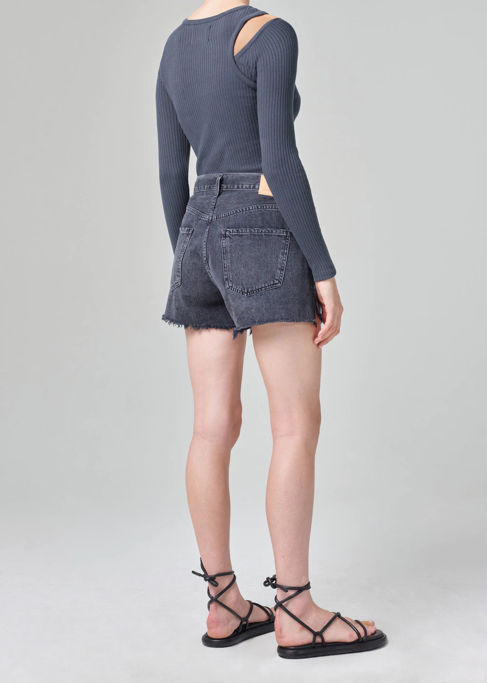 Marlow Vintage Shorts - Ember by Citizens of Humanity — alternate view