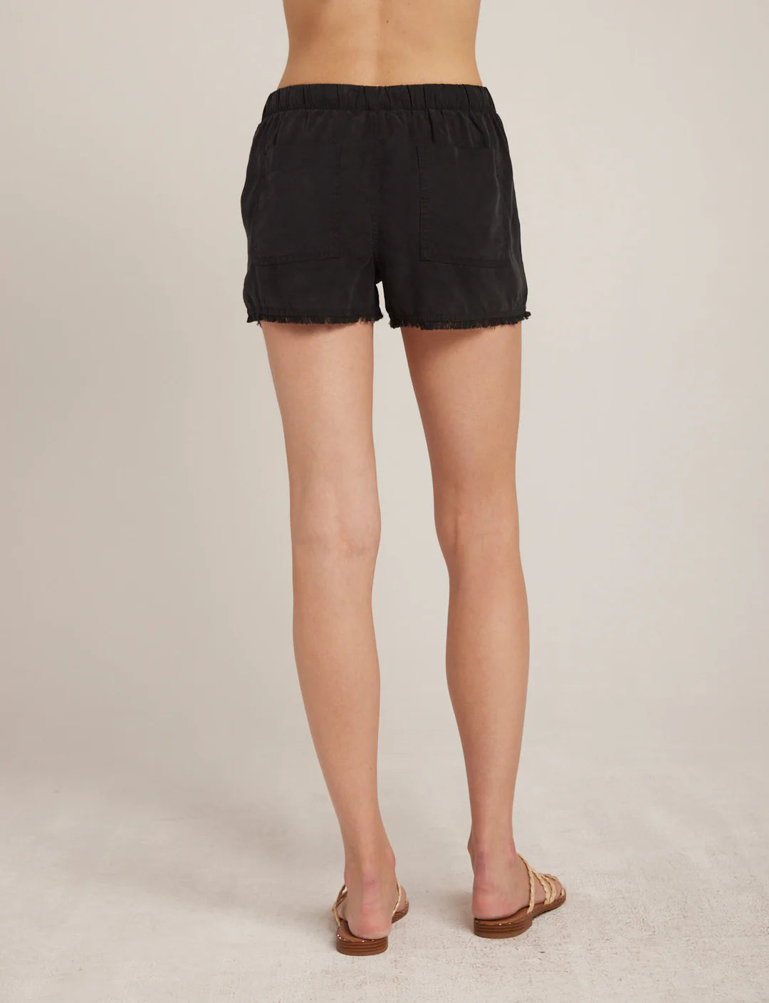 Frayed Pocket Short - Vintage Black by Bella Dahl — view 3