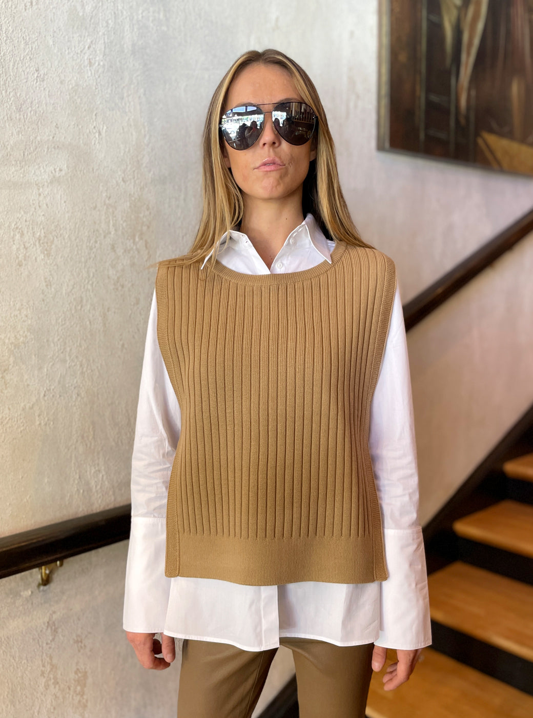 Irvin Sweater - Camel by Hana San | 25 South Boutiques