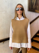 Irvin Sweater - Camel by Hana San | 25 South Boutiques