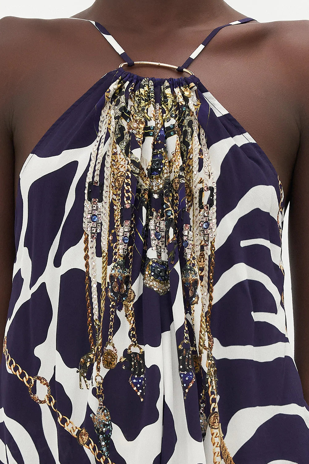 Halter Top With Hardware - Wheres Your Head At by Camilla — alternate view