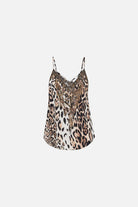 V Neck Bias Cami - Cool For Cats by Camilla — view 5