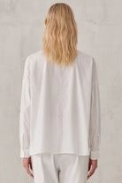 Oversized Pocket Blouse - White by Transit Par-Such — alternate view