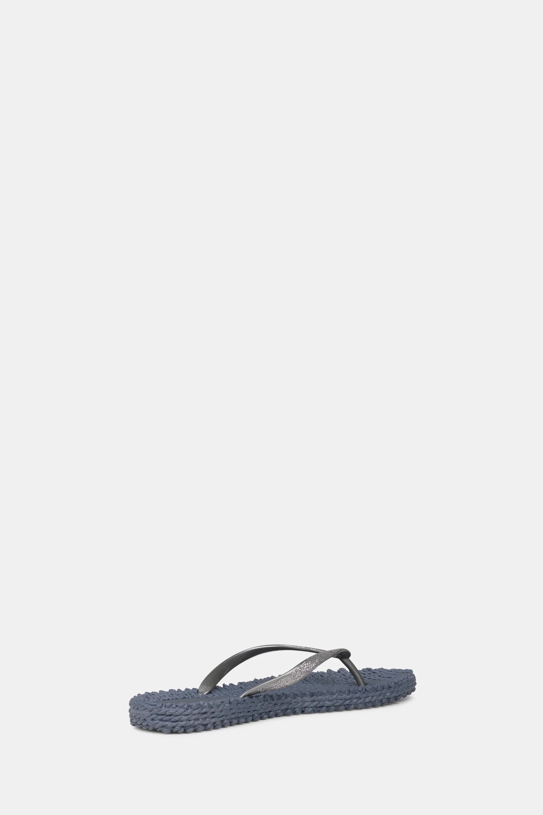 Cheerful Glitter Flip Flops - Grey by Ilse Jacobsen — view 3