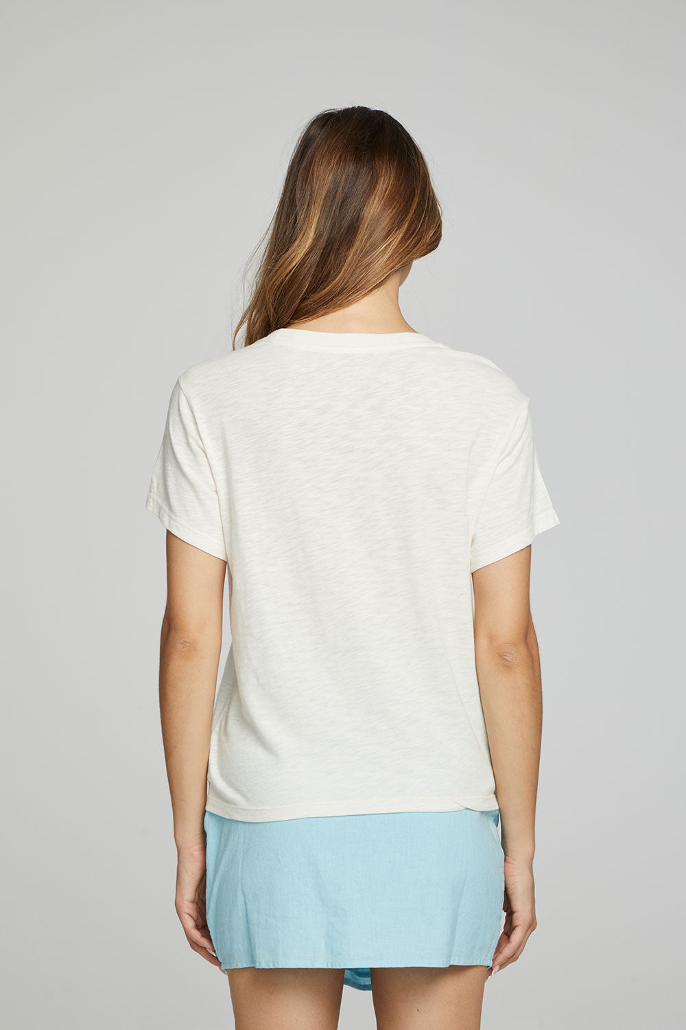 Sonny & Cher Tee - Coco Milk by Chaser — alternate view