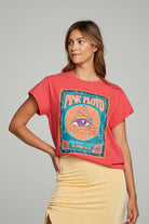 Pink Floyd Filmore East Tee - Hibiscus by Chaser | 25 South Boutiques