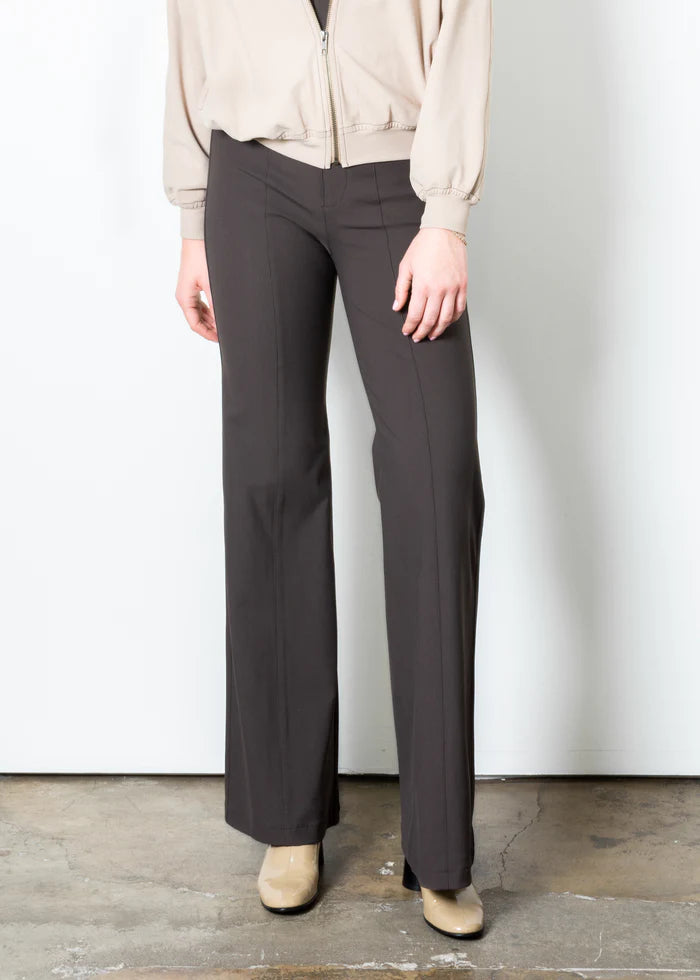 Ruthie Wide Leg Pant - Espresso by Elaine Kim | 25 South Boutiques
