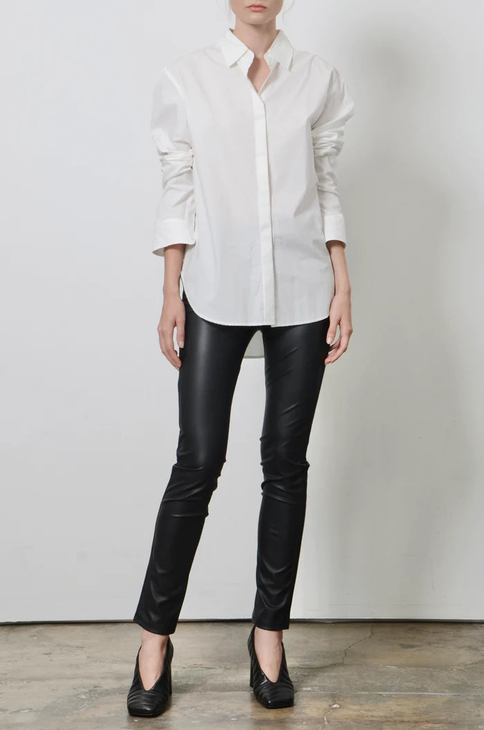 Tavia Shirt - White by Elaine Kim — view 4