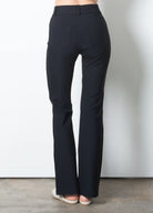 Timothy Tech Stretch Jean Flare Pant - Black by Elaine Kim — alternate view