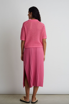 Violet Skirt - Taffy Pink by Eleven Six — view 3