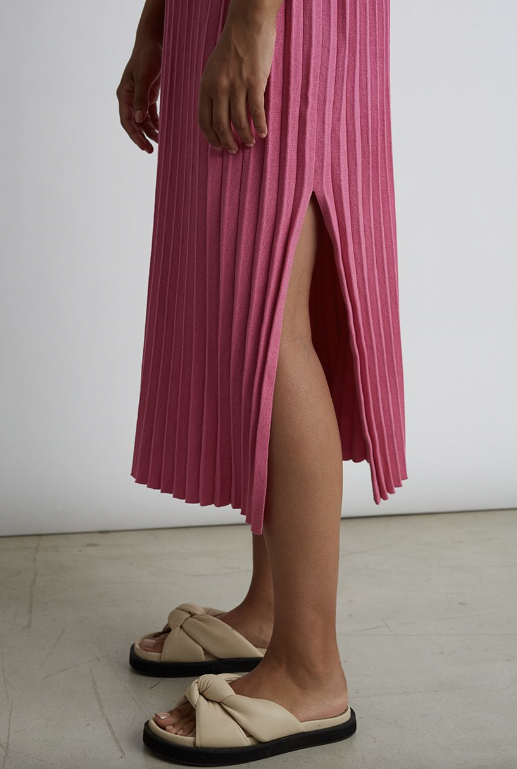 Violet Skirt - Taffy Pink by Eleven Six — view 4