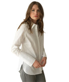 Fedorah Shirt - Optic White by Hana San | 25 South Boutiques