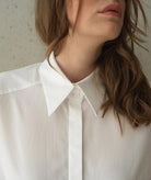 Fedorah Shirt - Optic White by Hana San — view 3