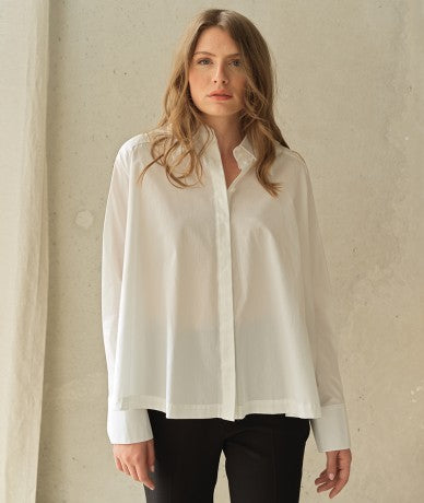 Fiona Shirt - Optic White by Hana San — alternate view