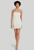 Ronit Dress - Ivory by Amanda Uprichard — view 3