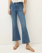 Carson Kick Flare Jean - Great Escape by Veronica Beard — alternate view