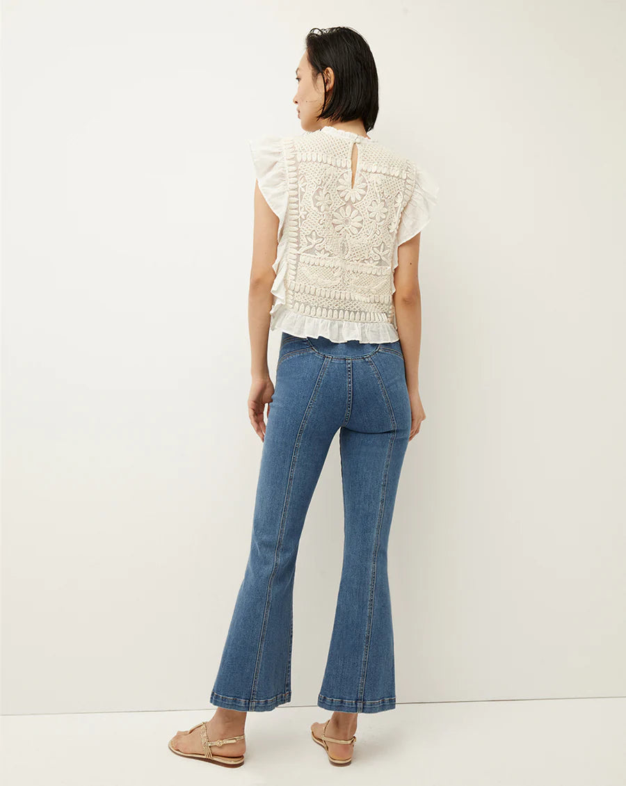 Carson Kick Flare Jean - Great Escape by Veronica Beard — view 4
