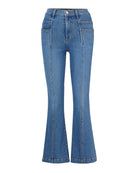 Carson Kick Flare Jean - Great Escape by Veronica Beard — view 5