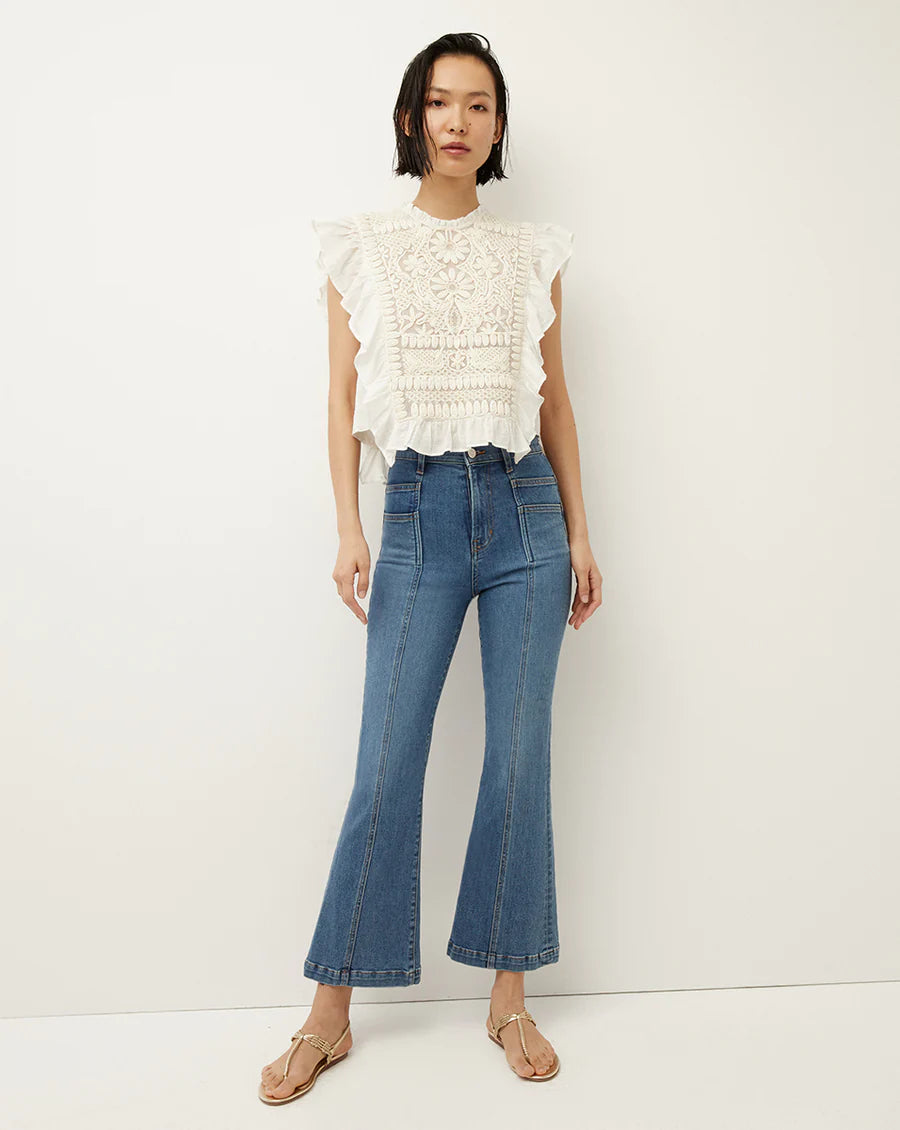 Carson Kick Flare Jean - Great Escape by Veronica Beard | 25 South Boutiques