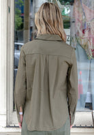 Button-Up Shirt - Khaki by Tandem — view 6