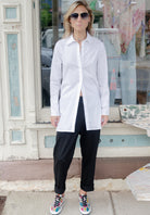 Button-Up Shirt - White by Transit Par-Such — view 7