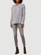 Le Skinny de Jeanne Raw High Slit - Dunaway by Frame | 25 South Boutiques