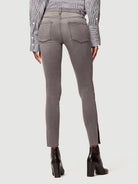 Le Skinny de Jeanne Raw High Slit - Dunaway by Frame — view 4