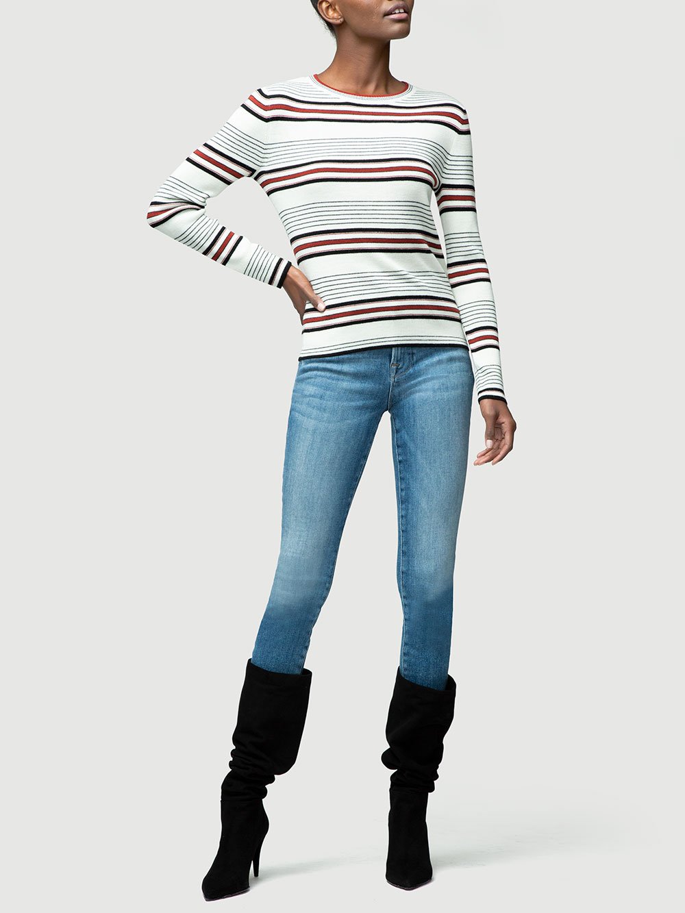 Le High Skinny Crop - Amal by Frame — view 5