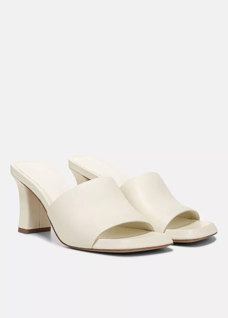 Lulu Heeled Sandals - Marble Cream by Vince — alternate view
