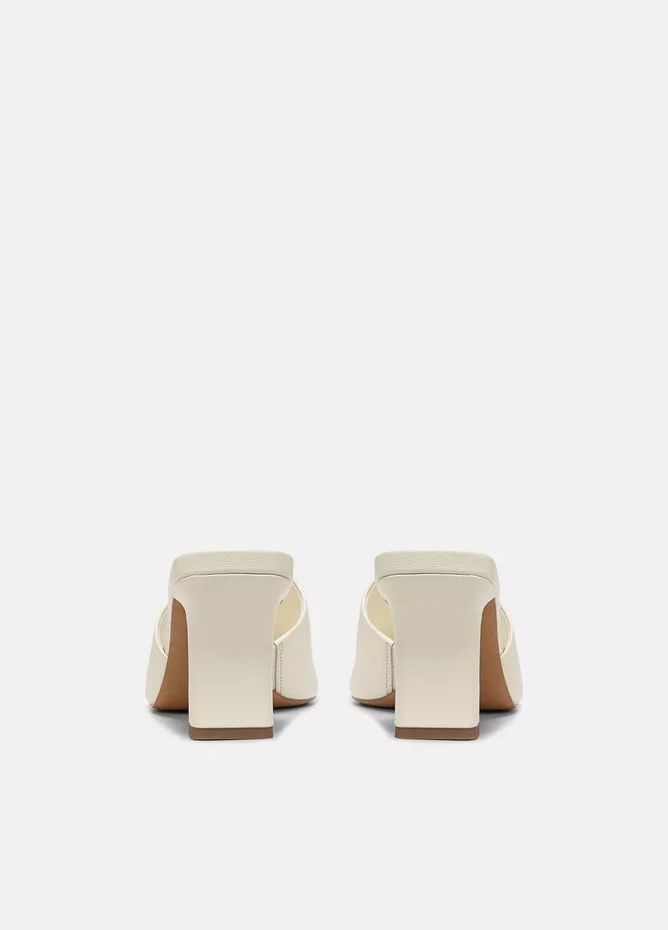 Lulu Heeled Sandals - Marble Cream by Vince — view 3