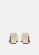 Lulu Heeled Sandals - Marble Cream by Vince — view 3