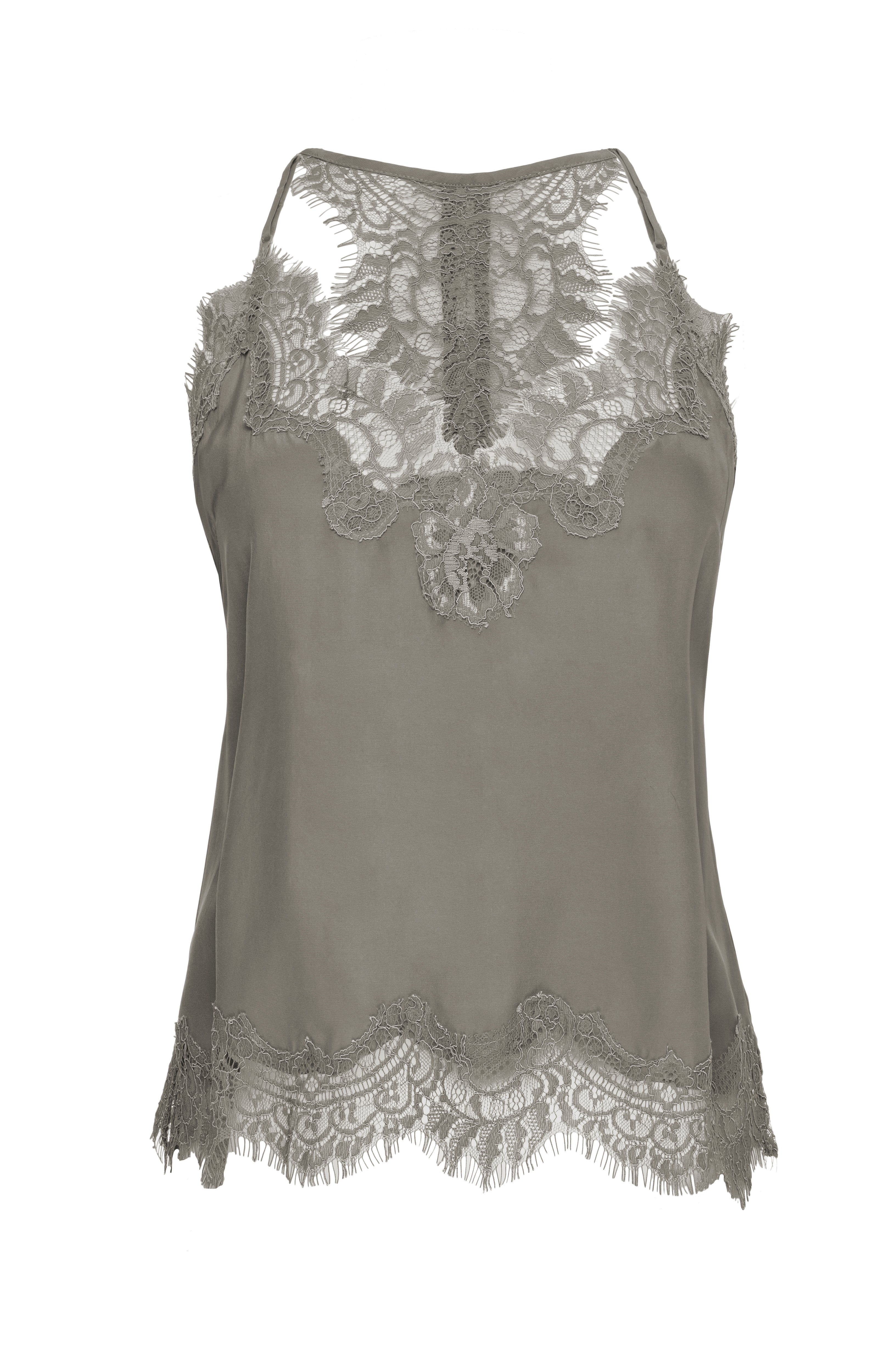 Lucy Crop Cami - Steeple Grey by Gold Hawk | 25 South Boutiques