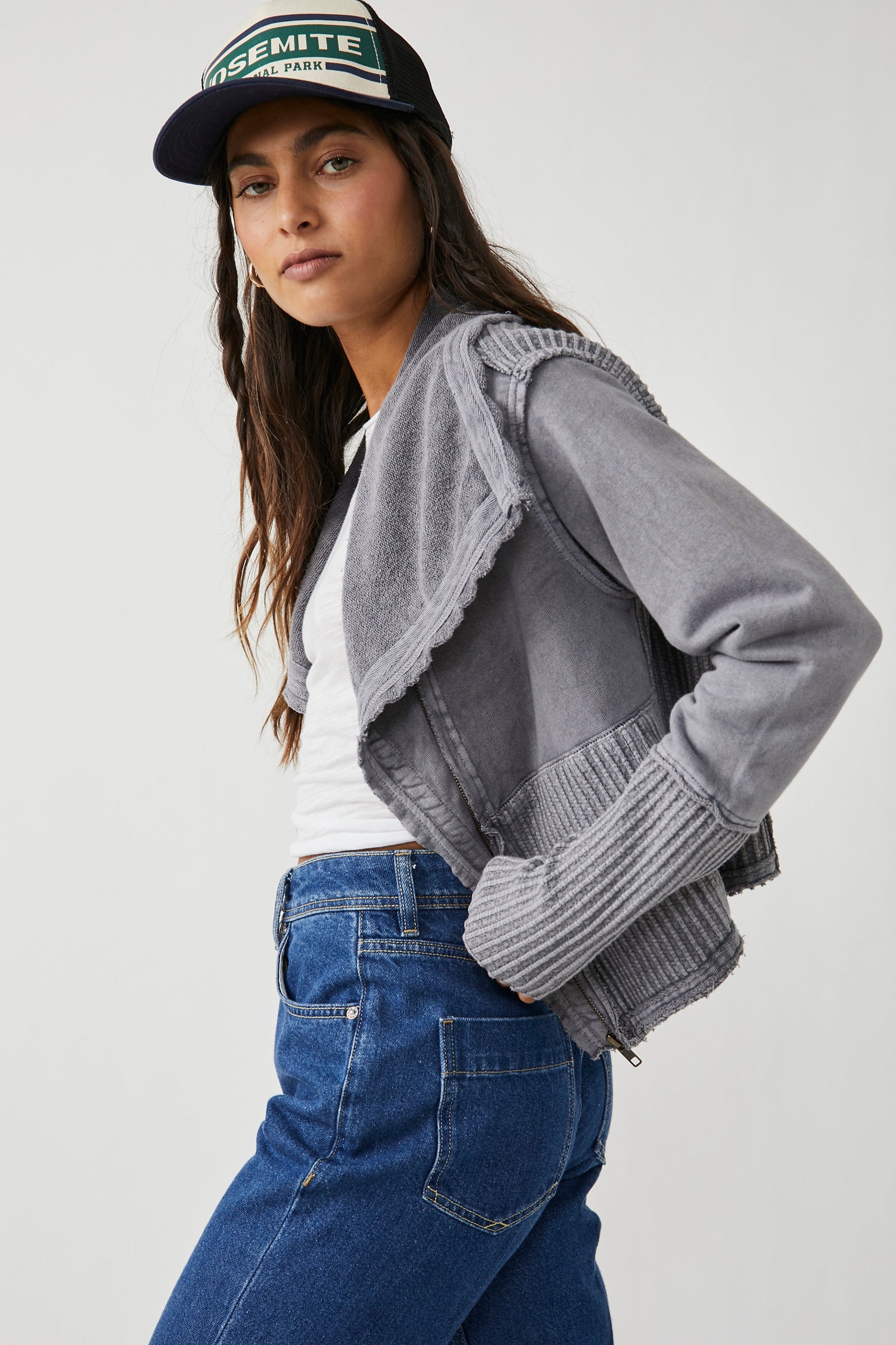Hazel Cardigan - Metal Stiletto by Free People — view 3