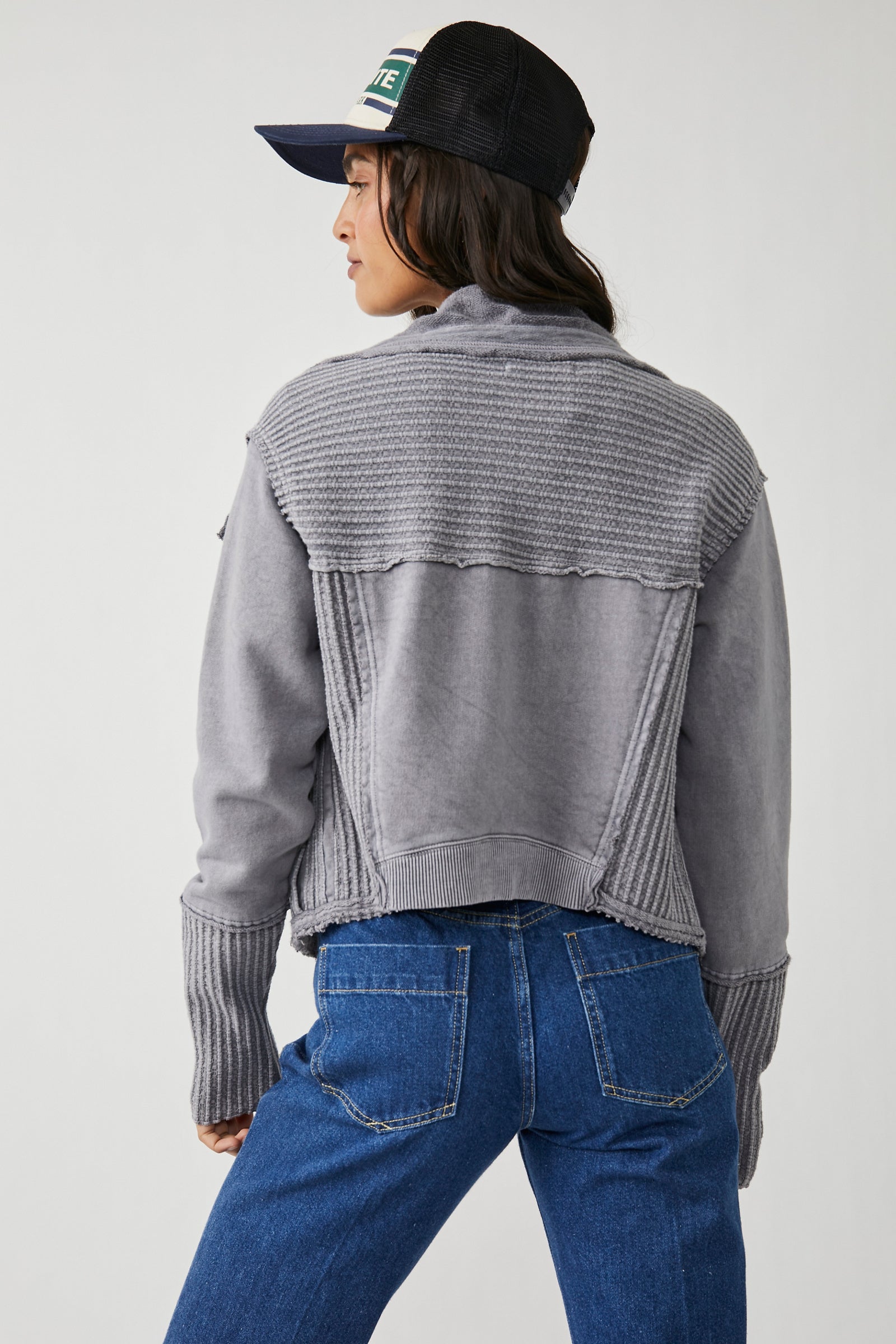 Hazel Cardigan - Metal Stiletto by Free People — alternate view