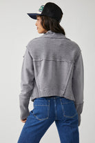 Hazel Cardigan - Metal Stiletto by Free People — alternate view