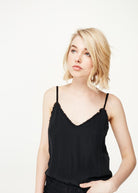 The Orla Cami - Black by Cami NYC — alternate view